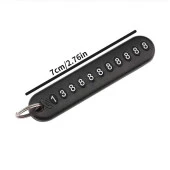 Plastik Numaratör Siyah Anahtarlık thumbnail 2