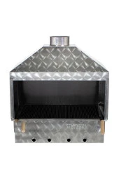 60x40 Set Üstü Davlumbazlı Maltız Izgaralı Mangal Mth-368 thumbnail 1