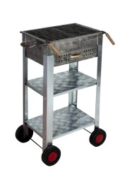 Mth-92 Battal Boy Çekmeceli Maltız Izgaralı Mangal 4 Tekerlekli thumbnail 1