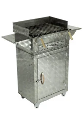 Dolaplı Kanatlı Lama Izgaralı Çekmeceli Mangal (4 Tekerlekli)mth-343 thumbnail 2