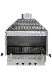 MTH-355 Set Üstü Davlumbazlı Lama Izgaralı Mangal thumbnail 4