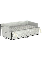 MTH-390 Set Üstü Lama Izgaralı Pervazlı Mangal (70X40) - 2