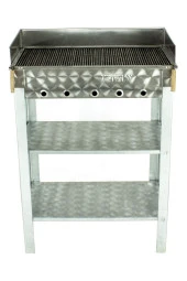 Battal Boy Pervazlı Maltız Izgaralı Krom Mangal Mth-230 thumbnail 3