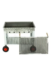 Maltız Izgaralı Krom Mangal (4 Tekerlekli) Mth-280 - 2