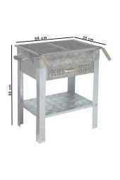 Mth-184 Çekmeceli Maltız Izgaralı Mangal thumbnail 2