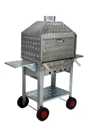 Mth-198 Davlumbazlı Kanatlı Maltız Izgaralı Mangal thumbnail 3