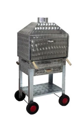 Mth-202 Davlumbazlı Çekmeceli Maltız Izgaralı Mangal (4 Tekerlekli) thumbnail 3