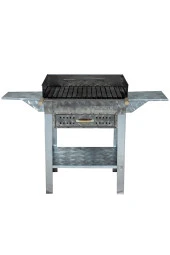 Mth-195 Pervazlı Kanatlı Çekmeceli Lama Izgaralı Mangal thumbnail 3