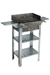 Mth-107 Battal Boy Pervazlı Kanatlı Çekmeceli Lama Izgaralı Mangal thumbnail 1