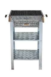 Mth-96 Battal Boy Çekmeceli Maltız Izgaralı Mangal thumbnail 3