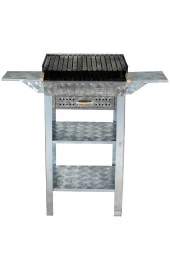 Mth-107 Battal Boy Pervazlı Kanatlı Çekmeceli Lama Izgaralı Mangal thumbnail 4