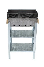 Mth-10 Battal Boy Pervazlı Maltız Izgaralı Mangal thumbnail 4