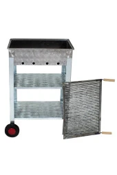 Mth-1 Battal Boy Maltız Izgaralı Mangal (tekerlekli) thumbnail 2