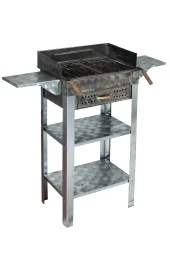 Mth-108 Battal Boy Pervazlı Kanatlı Çekmeceli Maltız Izgaralı Mangal thumbnail 1