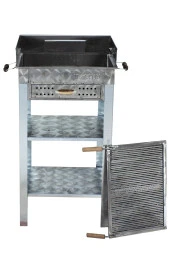 Mth-102 Battal Boy Pervazlı Çekmeceli Maltız Izgaralı Mangal thumbnail 2