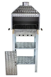 Mth-83 Davlumbazlı Bacalı Maltız Izgaralı Mangal thumbnail 4