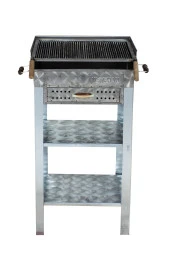 Mth-102 Battal Boy Pervazlı Çekmeceli Maltız Izgaralı Mangal thumbnail 3