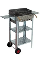 Mth-76 Battal Boy Pervazlı Kanatlı Maltız Izgaralı Mangal (2 Tekerlekli) thumbnail 3