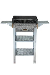 Mth-108 Battal Boy Pervazlı Kanatlı Çekmeceli Maltız Izgaralı Mangal thumbnail 4