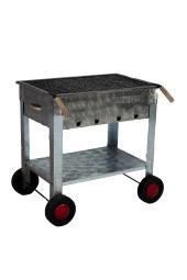 Mth-126 Maltız Izgaralı Mangal (4 Tekerlekli) thumbnail 1