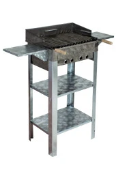 Mth-77 Battal Boy Pervazlı Kanatlı Lama Izgaralı Mangal thumbnail 1