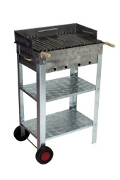 Mth-7 Battal Boy Pervazlı Lama Izgaralı Mangal (2 Tekerlekli) thumbnail 1