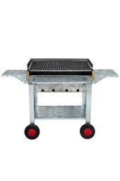 Mth-136 Lüx Kanatlı Pervazlı Maltız Izgaralı Mangal (4 Tekerlekli) thumbnail 1