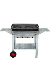 Mth-137 Lüx Kanatlı Pervazlı Maltız Izgaralı Mangal (2 Tekerlekli) thumbnail 2