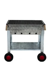 Mth-126 Maltız Izgaralı Mangal (4 Tekerlekli) thumbnail 3
