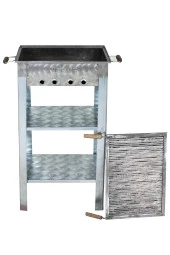 Mth-66 Battal Boy Maltız Izgaralı Mangal thumbnail 2