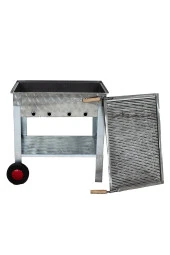 Mth-122 Maltız Izgaralı Mangal (2 Tekerlekli) thumbnail 2
