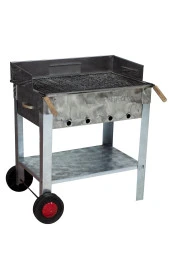 Mth-132 Pervazlı Maltızızgaralı Mangal (2 Tekerlekli) thumbnail 3