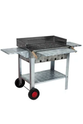 Mth-137 Lüx Kanatlı Pervazlı Maltız Izgaralı Mangal (2 Tekerlekli) thumbnail 3