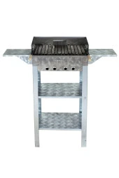 Mth-77 Battal Boy Pervazlı Kanatlı Lama Izgaralı Mangal thumbnail 4