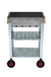 Mth-6 Battal Boy Maltız Izgaralı Mangal (4 Teerlekli) thumbnail 1