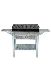 Mth-159 Pervazlı Kanatlı Çekmeceli Lama Izgaralı Mangal thumbnail 2