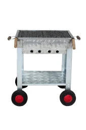 Mth-162 Maltız Izgaralı Mangal (4 Tekerlekli) thumbnail 2