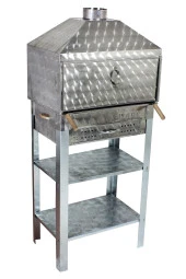 Mth-50 Davlumbazlı Bacalı Çekmeceli Maltız Izgaralı Mangal thumbnail 1