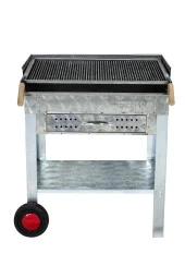 Mth-152 Çekmeceli Pervazlı Maltız Izgaralı Mangal (2 Tekerlekli) thumbnail 3