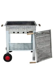 Mth-164 Maltız Izgaralı Mangal (2 Tekerlekli) thumbnail 2