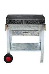 Mth-152 Çekmeceli Pervazlı Maltız Izgaralı Mangal (2 Tekerlekli) thumbnail 4