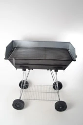 Mangalsepetim 1038 Tekerlekli Seyyar Ayaklı Köfteci Mangal 35x70 thumbnail 2