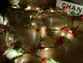 Nettenevime Led Kokina 3 Fonksiyonlu Kendinden Pilli Işıklı Peri Led 200cm - 1