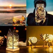 Nettenevime Peri Led Aydınlatma 3 Fonksiyonlu İp Tipi Işık Kendinden Pilli 3 Metre - 2