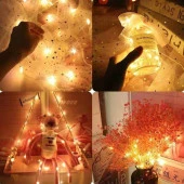 Nettenevime Peri Led Aydınlatma 3 Fonksiyonlu İp Tipi Işık Kendinden Pilli 3 Metre - 3