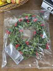 Nettenevime Led Kokina Sarmaşık Işıklı Yapay Sarmaşık Yılbaşı Çiçeği ve Peri Led 300cm - 8