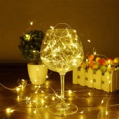 Nettenevime Peri Led Aydınlatma 3 Fonksiyonlu İp Tipi Işık Kendinden Pilli 3 Metre - 8