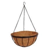 Sarkaç Çiçek Sepeti Coco Elyaf Makreme Saksı 30 cm - 1