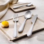 Schafer Mona 24 Parça Çatal Kaşık Bıçak Takımı-Beyaz - 1