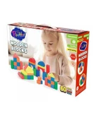 Playwood Ahşap Eğitici Renkli Bloklar 60 Parça Ony-400 - 2